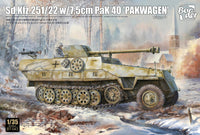 Border BT-043 1/35 Sd.Kfz.251/22 w/7.5cm PaK 40 "Pakwagen"