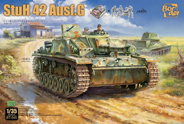 Border BT-045 1/35 StuH 42 Ausf. G Early Production w/Full Interior