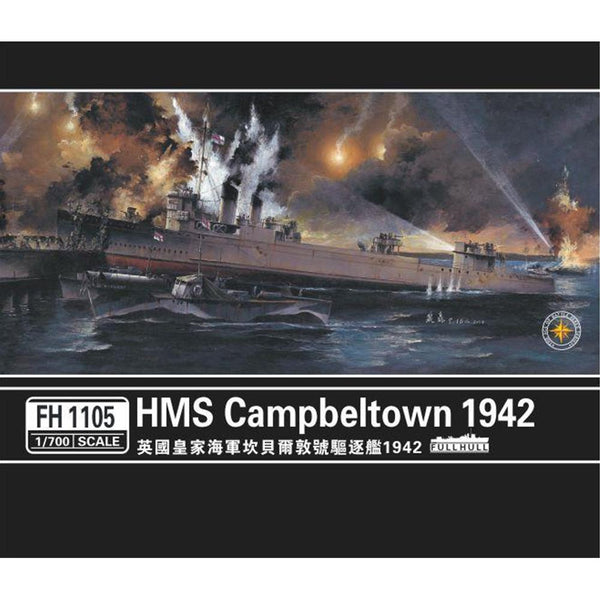 FlyHawk FH1105 1/700 HMS Campbeltown 1942 Deluxe Edition