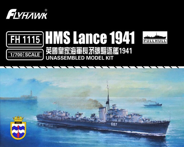 FlyHawk	FH1115 1/700 HMS Lance 1941