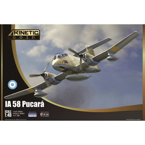 Kinetic K48078 1/48 IA 58 Pucará