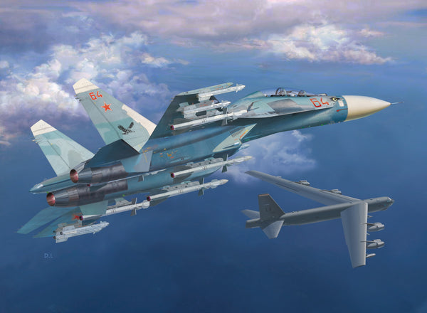Great Wall Hobby L4827 1/48 Su-27UB "Flanker-C" Heavy Fighter