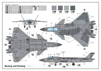 Dream Model	DM720023 1/72 Chinese J-20S 'Mighty Dragon'