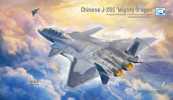 Dream Model	DM720023 1/72 Chinese J-20S 'Mighty Dragon'