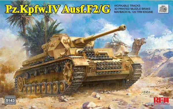 Rye Field Model RM-5143 1/35 Sd.Kfz.161/1 Panzerkampfwagen IV Ausf. F2/G