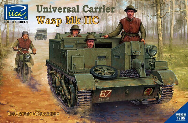 Riich RV35037 1/35 Universal Carrier Wasp Mk IIC