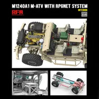 Rye Field Model RM-5145 1/35 U.S MRAP All Terrain Vehicle M1240A1 M-ATV with RPGNET System