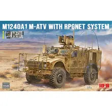 Rye Field Model RM-5145 1/35 U.S MRAP All Terrain Vehicle M1240A1 M-ATV with RPGNET System