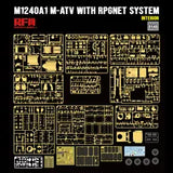 Rye Field Model RM-5145 1/35 U.S MRAP All Terrain Vehicle M1240A1 M-ATV with RPGNET System
