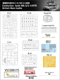 Vespid VS720017S 172 Centurion Mk.51 - 4. RTR British Main Battle Tank