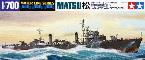 Tamiya 31428 1/700 Japanese Navy Destroyer Matsu