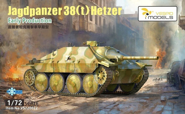 Vespid VS720022 1/72 Jagdpanzer 38(t) Hetzer Early Production