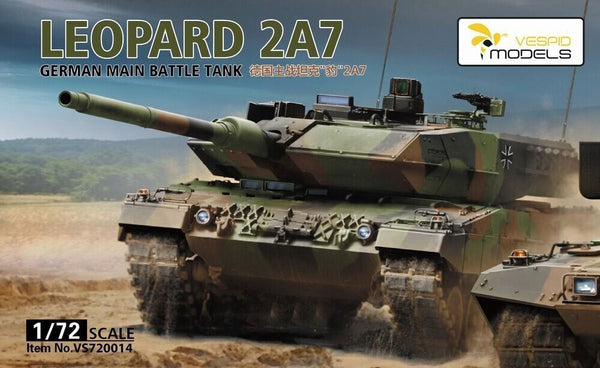 Vespid VS720014 1/72 Leopard 2A7 German Main Battle Tank