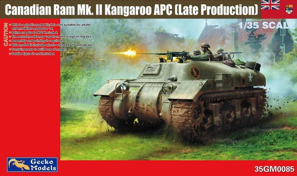 Gecko 35GM0085 1/35 Canadian Ram Mk II Kangaroo APC (Late Production)