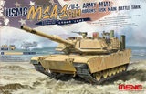 Meng TS-032 1/35 Abrams M1A1 AIM / M1A1 TUSK USMC/US Army Main Battle Tank