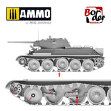 Border BT-009 1/35 T-34E First Type of Spaced Armour / T-34-76 (112 factory)