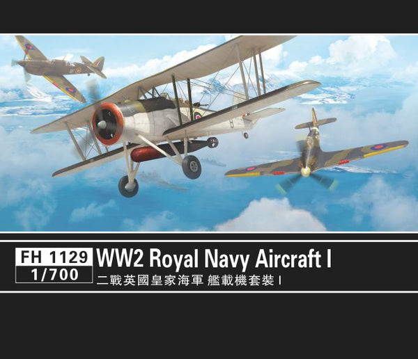 FlyHawk FH1129 1/700 WW2 Royal Navy Aircraft I