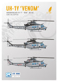 Dream Model DM720018 1/72 UH-1Y 'Venom' Utility Helicopter