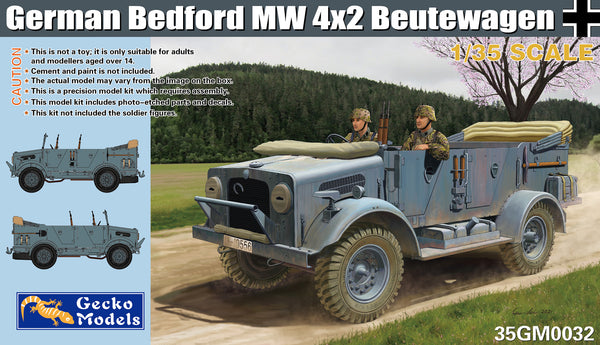 Gecko 35MG0032 1/35 German Bedford MW 4x2 Beutewagen