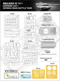 Vespid VS720015 1/72 Leopard 2 A7+ German Main Battle Tank