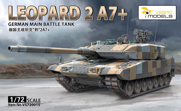 Vespid VS720015 1/72 Leopard 2 A7+ German Main Battle Tank