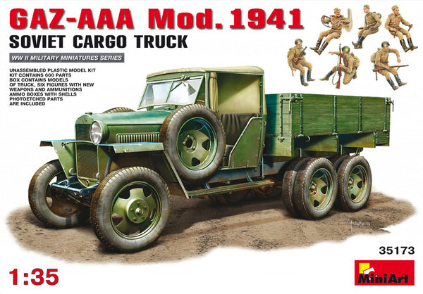 Miniart 35173 1/35 Soviet Cargo Truck GAZ-AAA Mod. 1941