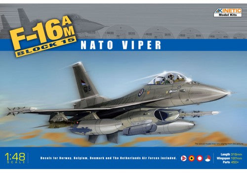 Kinetic K48002 1/48 F-16AM Block 15 NATO Viper