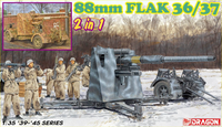Dragon 6923 1/35 88mm FlaK 36/37 (2 in1)