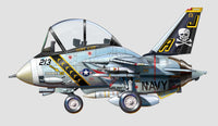 Tiger Model 222 1:Egg U.S. Navy F-14A Tomcat Fighter