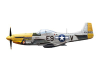 Meng 1/48 LS-009 North American P-51D Mustang `Yellow Nose`