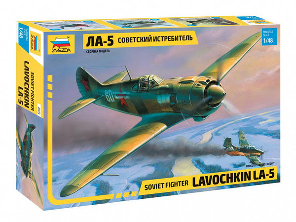 Zvezda 4803 1/48 Lavochkin La-5 Soviet Fighter
